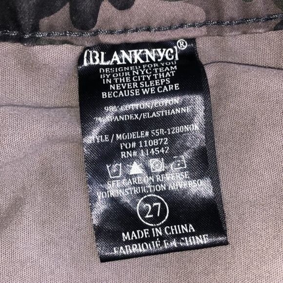 BLANK NYC Zip Pocket Utility Pants - 27 - Picture 8 of 9